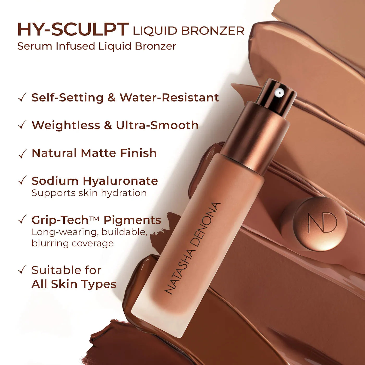 NATASHA DENONA HY-SCULPT Liquid Bronzer *PRE ORDER*