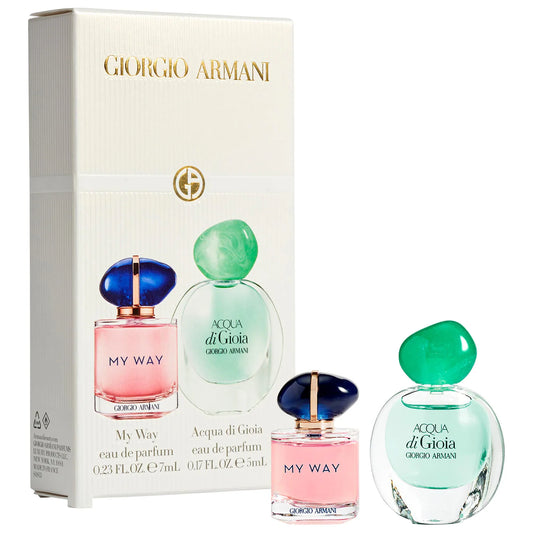 GIORGIO ARMANI Mini My Way & Acqua di Gioia Perfume Duo