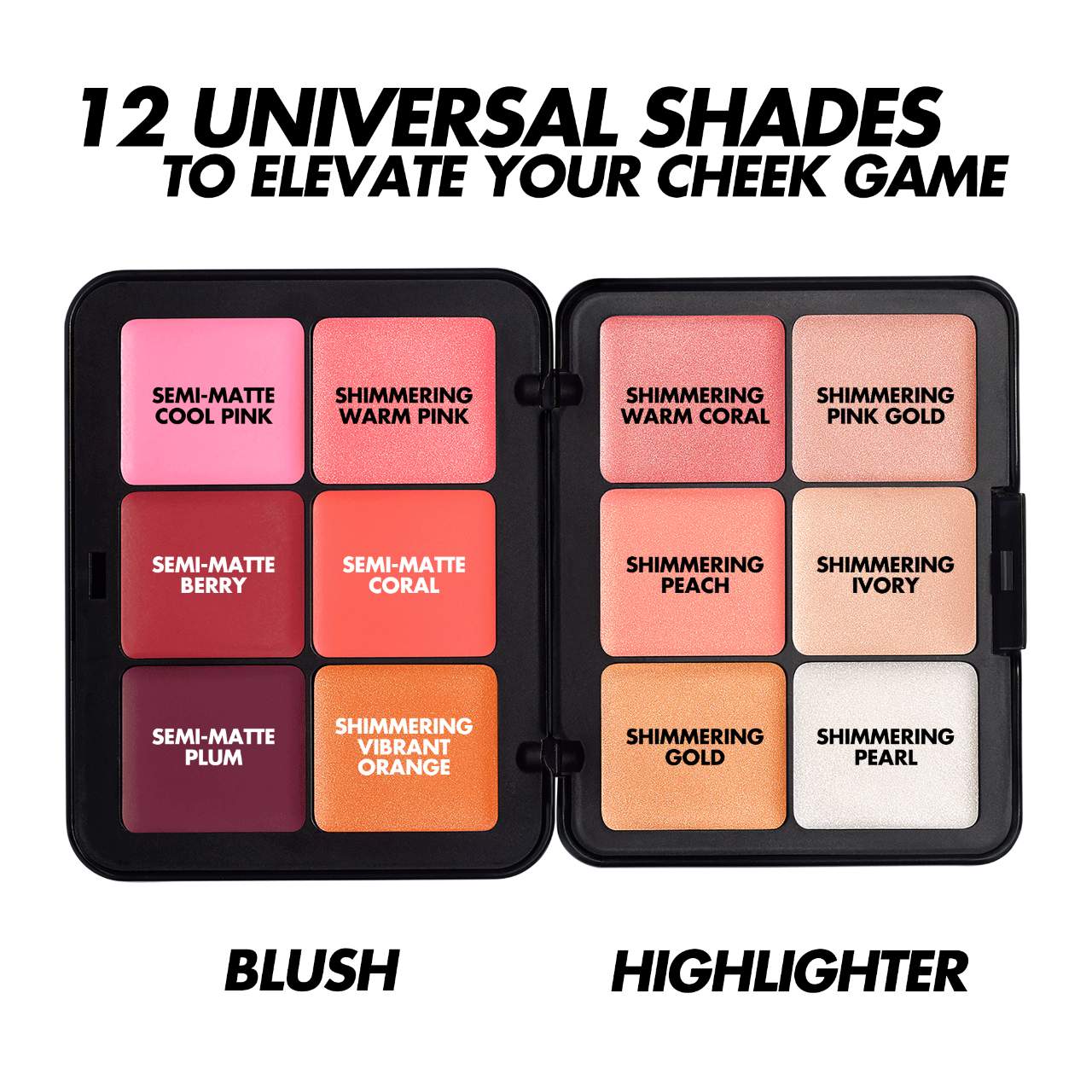 MAKE UP FOR EVER HD Skin Blush & Glow Longwear Cream Face Palette *PRE ORDER*