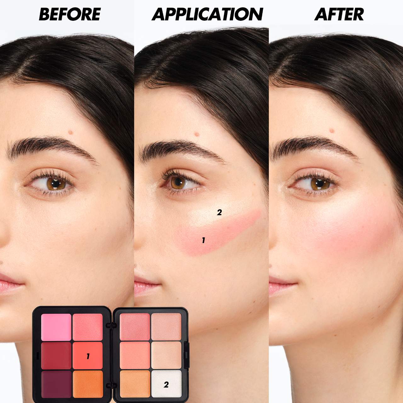 MAKE UP FOR EVER HD Skin Blush & Glow Longwear Cream Face Palette *PRE ORDER*