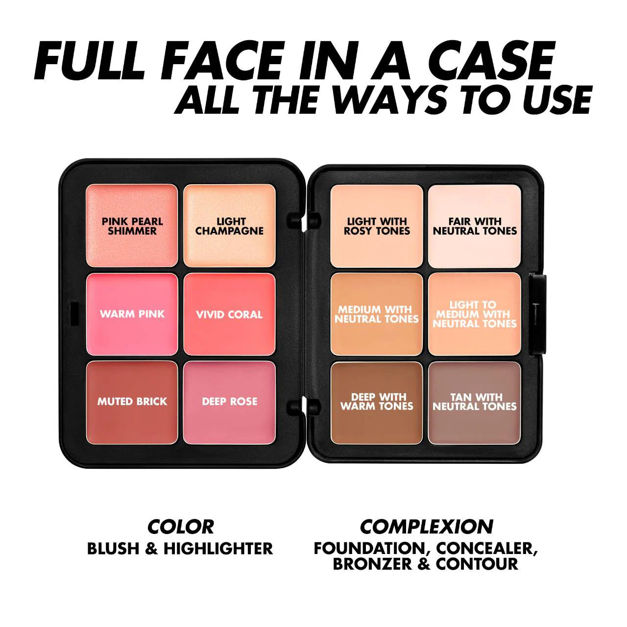 MAKE UP FOR EVER HD Skin Face Essentials – Longwear Full Face Cream Palette *PRE ORDER*