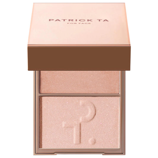 PATRICK TA Major Glow Creme & Powder Light Reflecting Translucent Highlighter Duo *PRE ORDER*