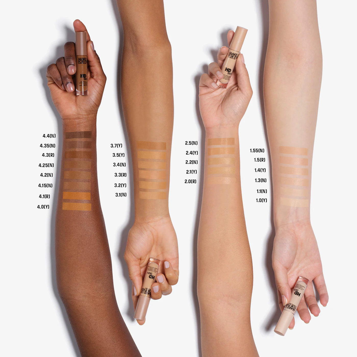 MAKE UP FOR EVER HD Skin Smooth & Blur Undetectable Under Eye Concealer *PRE ORDER*