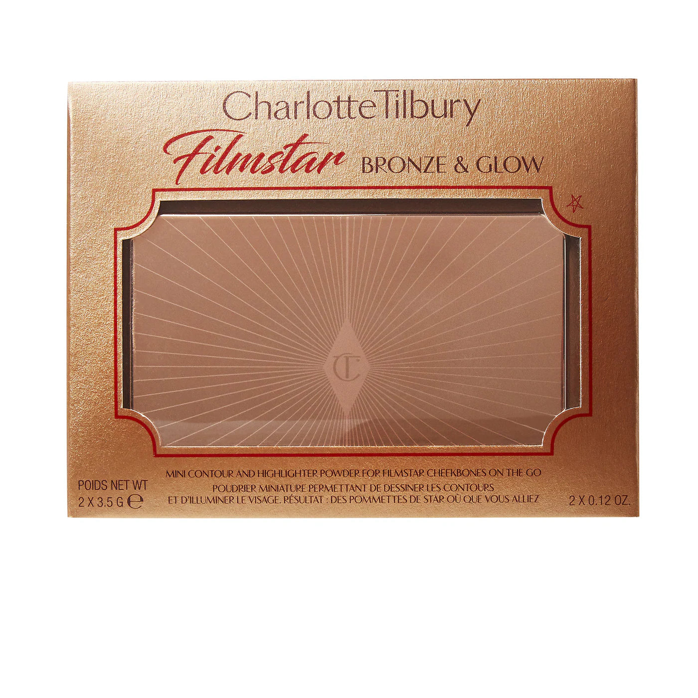 CHARLOTTE TILBURY Mini Filmstar Bronze & Glow Contour Duo