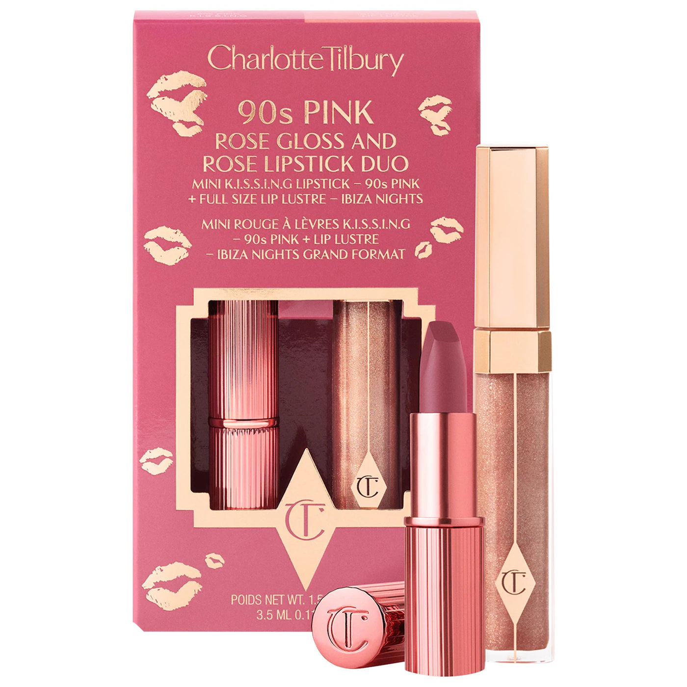 CHARLOTTE TILBURY K.I.S.S.I.N.G Lipstick and Lip Gloss Duos