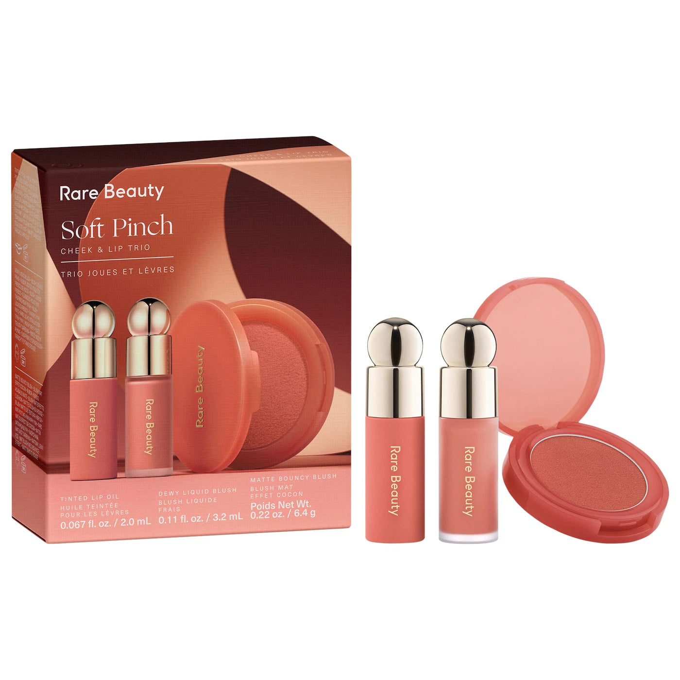 RARE BEAUTY Soft Pinch Cheek & Lip Trio Makeup Gift Set *PRE ORDER*