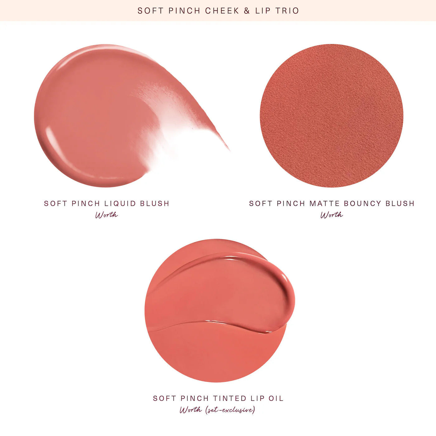 RARE BEAUTY Soft Pinch Cheek & Lip Trio Makeup Gift Set *PRE ORDER*