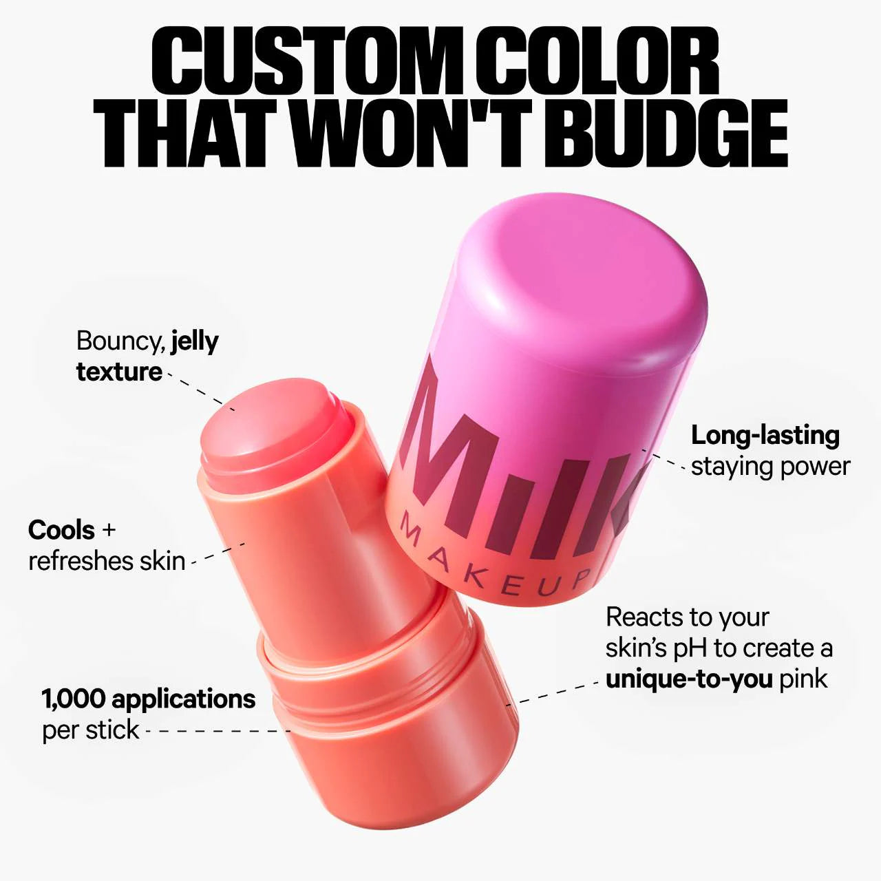 MILK MAKE UP Cooling Water Jelly Tint Lip + Cheek Blush Stain *PRE ORDER*
