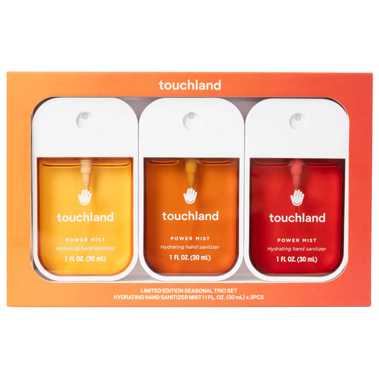 TOUCHLAND Limited Edition Power Mist Hydrating Hand Sanitizer Seasonal Trio Set *PRE ORDER*