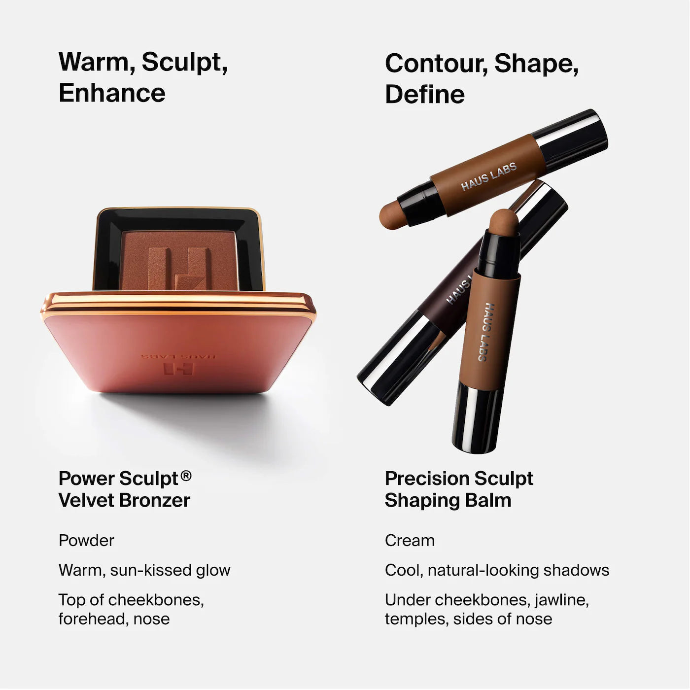 HAUS LABS Precision Sculpt Shaping Balm Contour Stick *PRE ORDER*