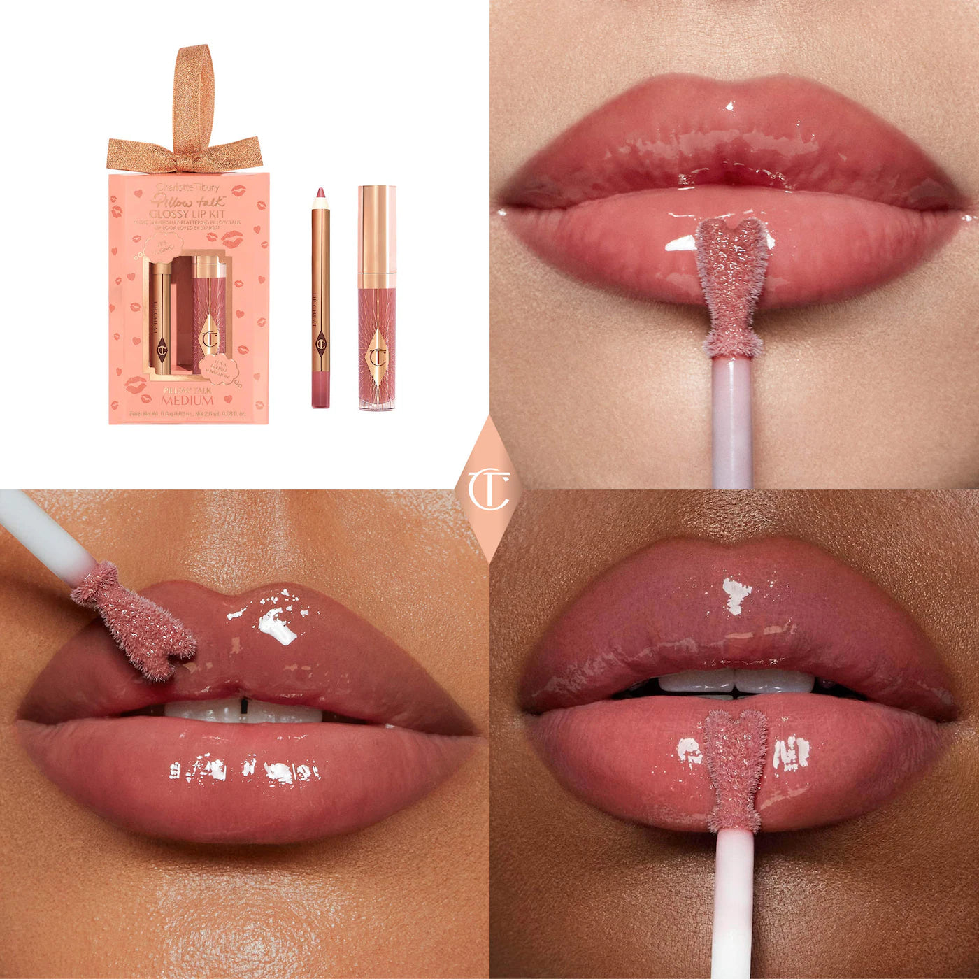 CHARLOTTE TILBURY Mini Pillow Talk Glossy Lip Duos *PRE ORDER*