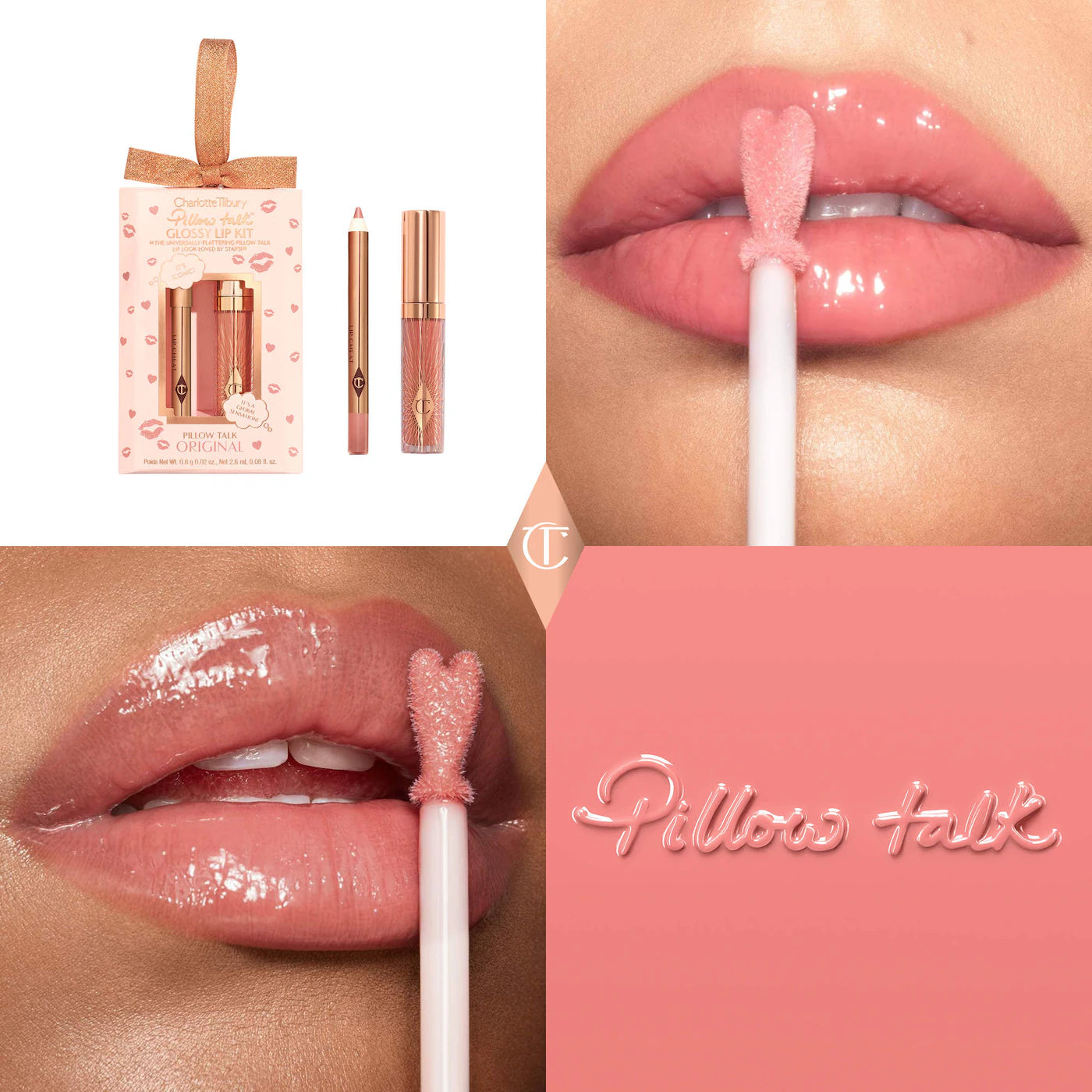 CHARLOTTE TILBURY Mini Pillow Talk Glossy Lip Duos *PRE ORDER*