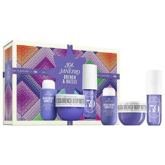 SOL DE JANEIRO Drench & Dazzle Delícia Drench™ Body Routine Gift Set *PRE ORDER*