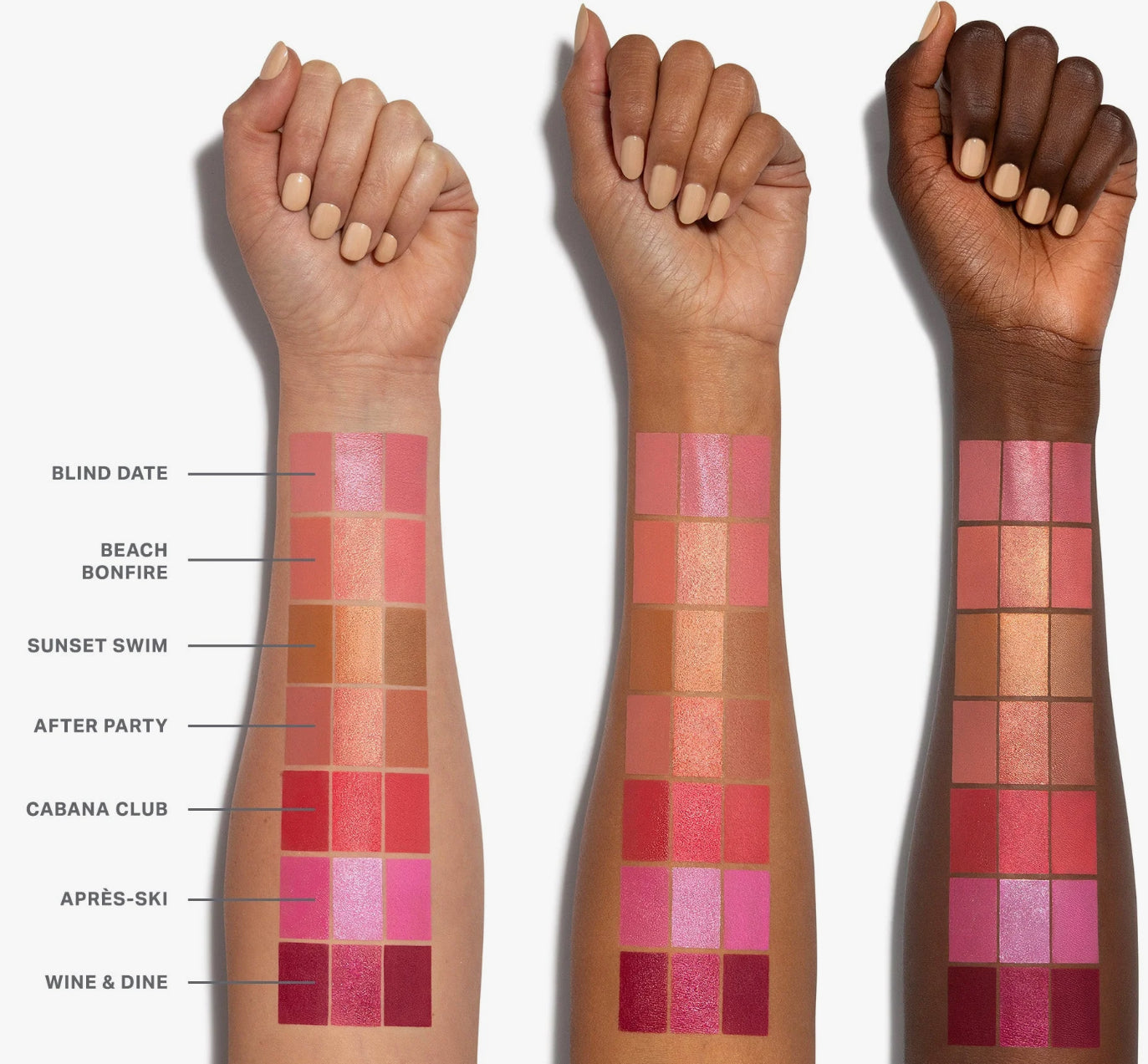 MORPHE Cheek Thrills Multi-Finish Face Trio