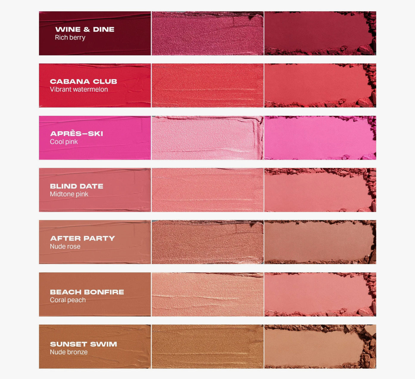 MORPHE Cheek Thrills Multi-Finish Face Trio