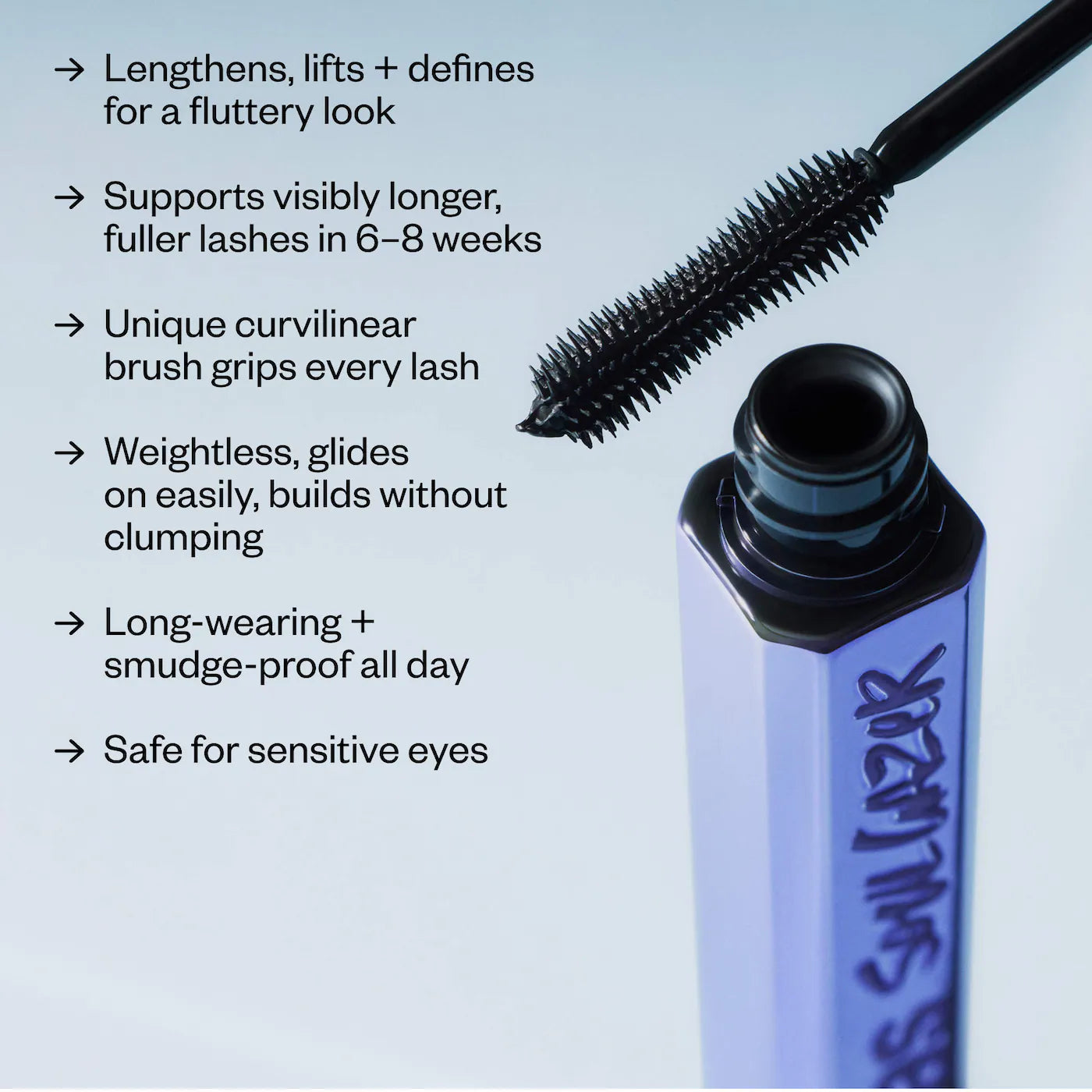 KOSAS Soulgazer Lengthening Mascara + Lash Serum in 1 for Sensitive Eyes *PRE ORDER*