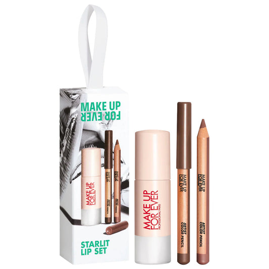 MAKE UP FOR EVER Mini Artist Color Lip Pencils & Super Boost Gloss Trio *PRE ORDER*