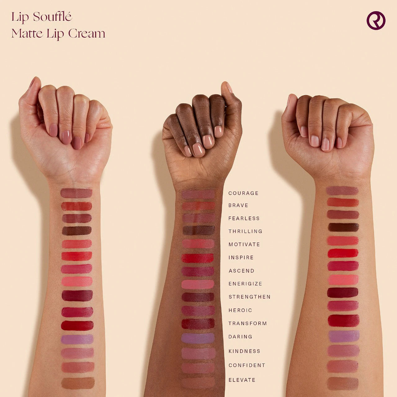 RARE BEAUTY Lip Soufflé Matte Cream Lipstick