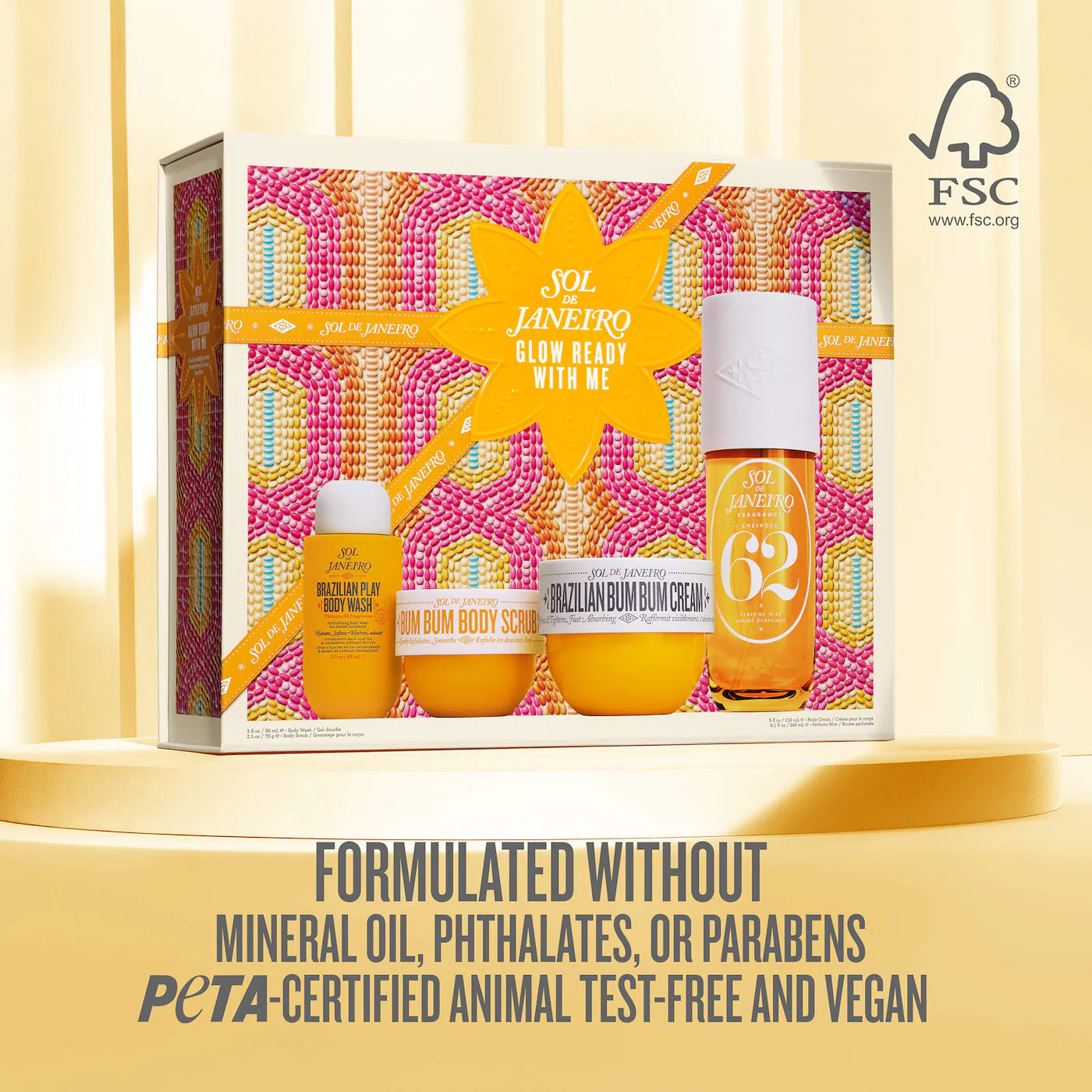 SOL DE JANEIRO Glow Ready With Me Bum Bum Body Routine Gift Set *PRE ORDER*
