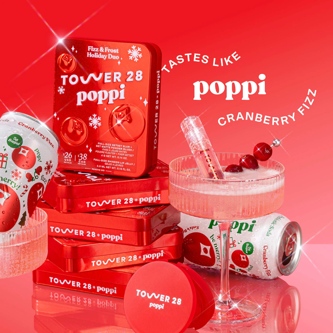 TOWER 28 Tower 28 x Poppi Fizz + Frost Holiday Duo *PRE ORDER*