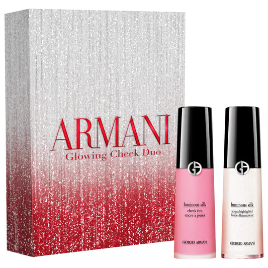 ARMANI Glowing Cheek Liquid Blush & Highlighter Gift Set *PRE ORDER*