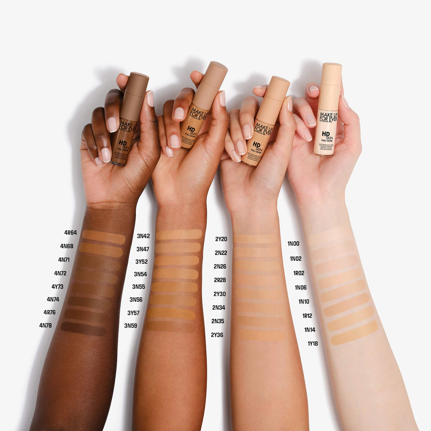 MAKE UP FOR EVER HD Skin Full Cover Multi-Use Waterproof Concealer with Niacinamide *PRE ORDER*