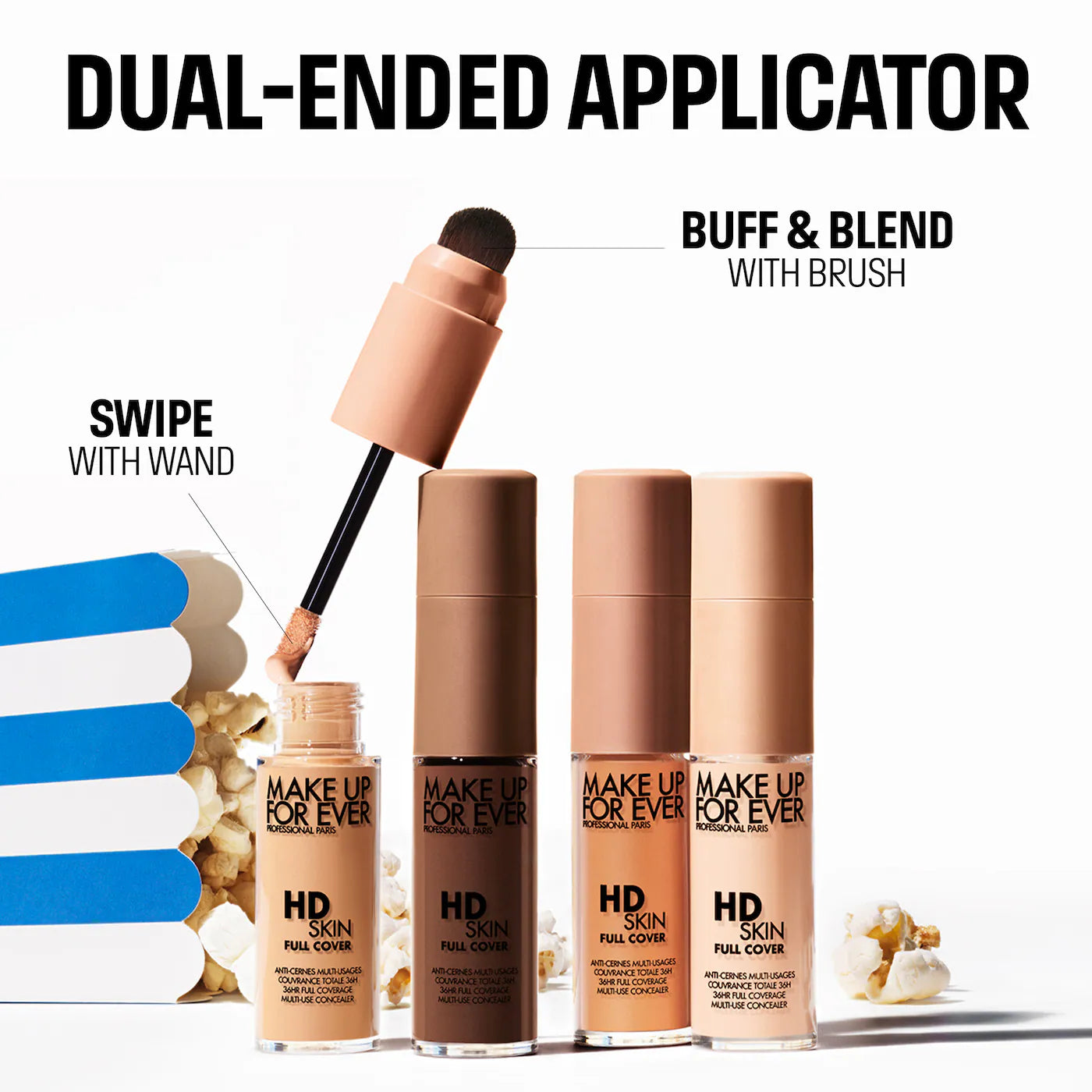 MAKE UP FOR EVER HD Skin Full Cover Multi-Use Waterproof Concealer with Niacinamide *PRE ORDER*