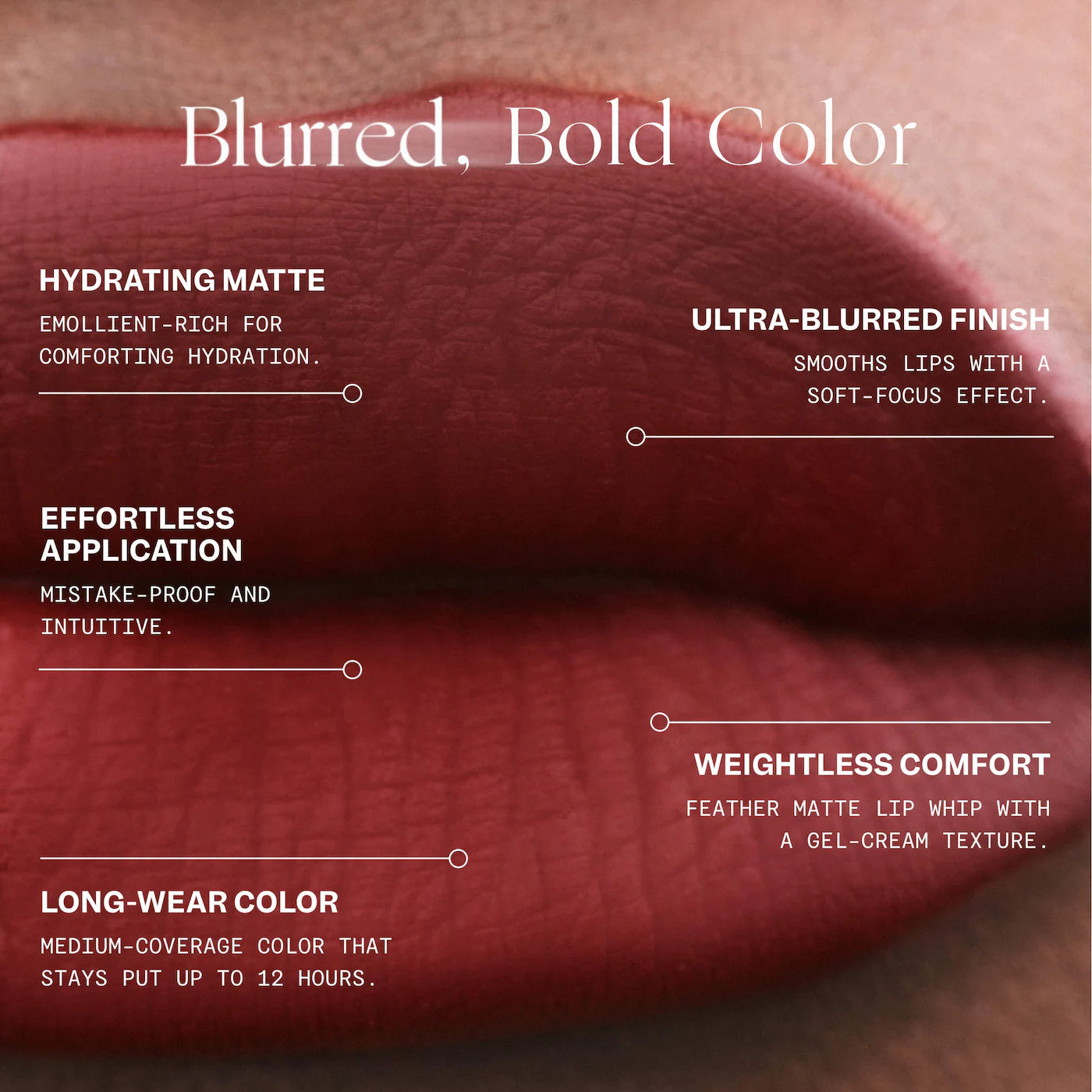 VIOLETTE_FR PLUME LIP Moisturizing Feather Matte Lip Whip *PRE ORDER*