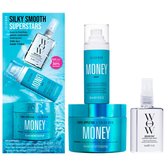 COLOR WOW Silky Smooth Superstars Hair Value Set