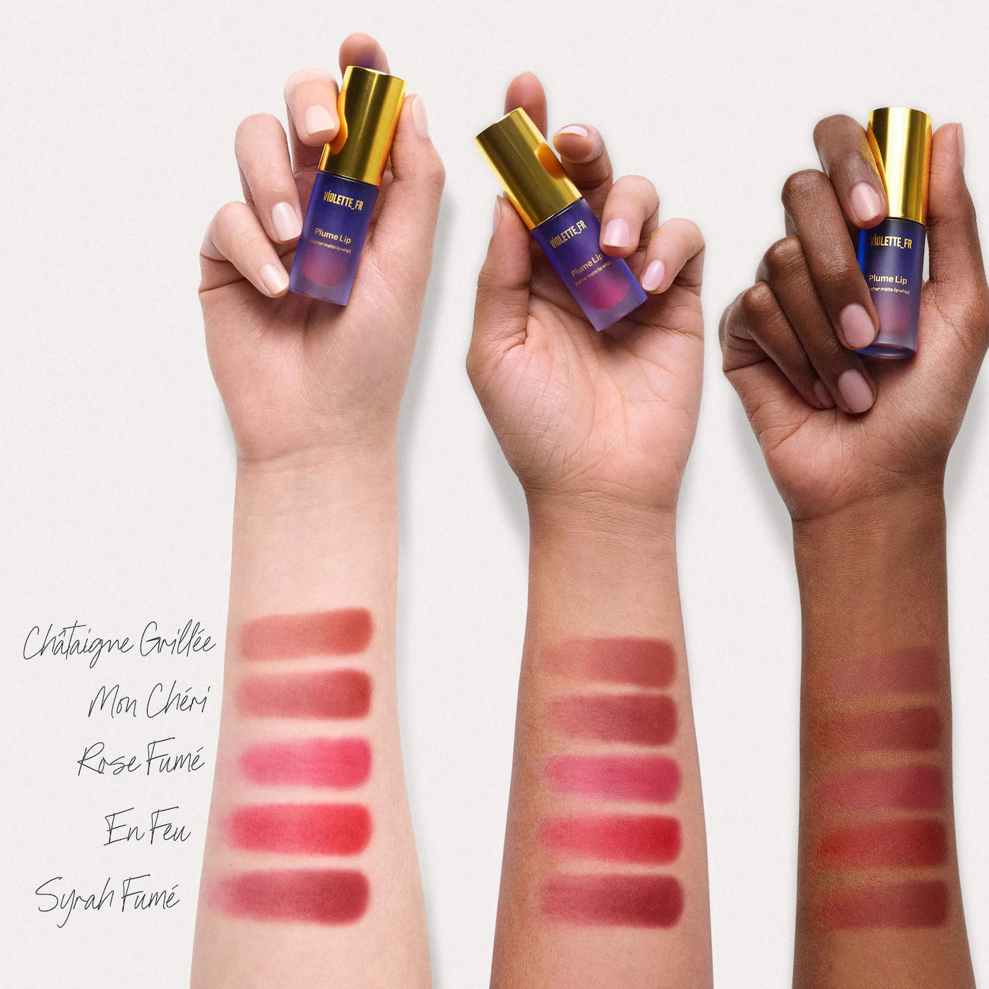 VIOLETTE_FR PLUME LIP Moisturizing Feather Matte Lip Whip *PRE ORDER*