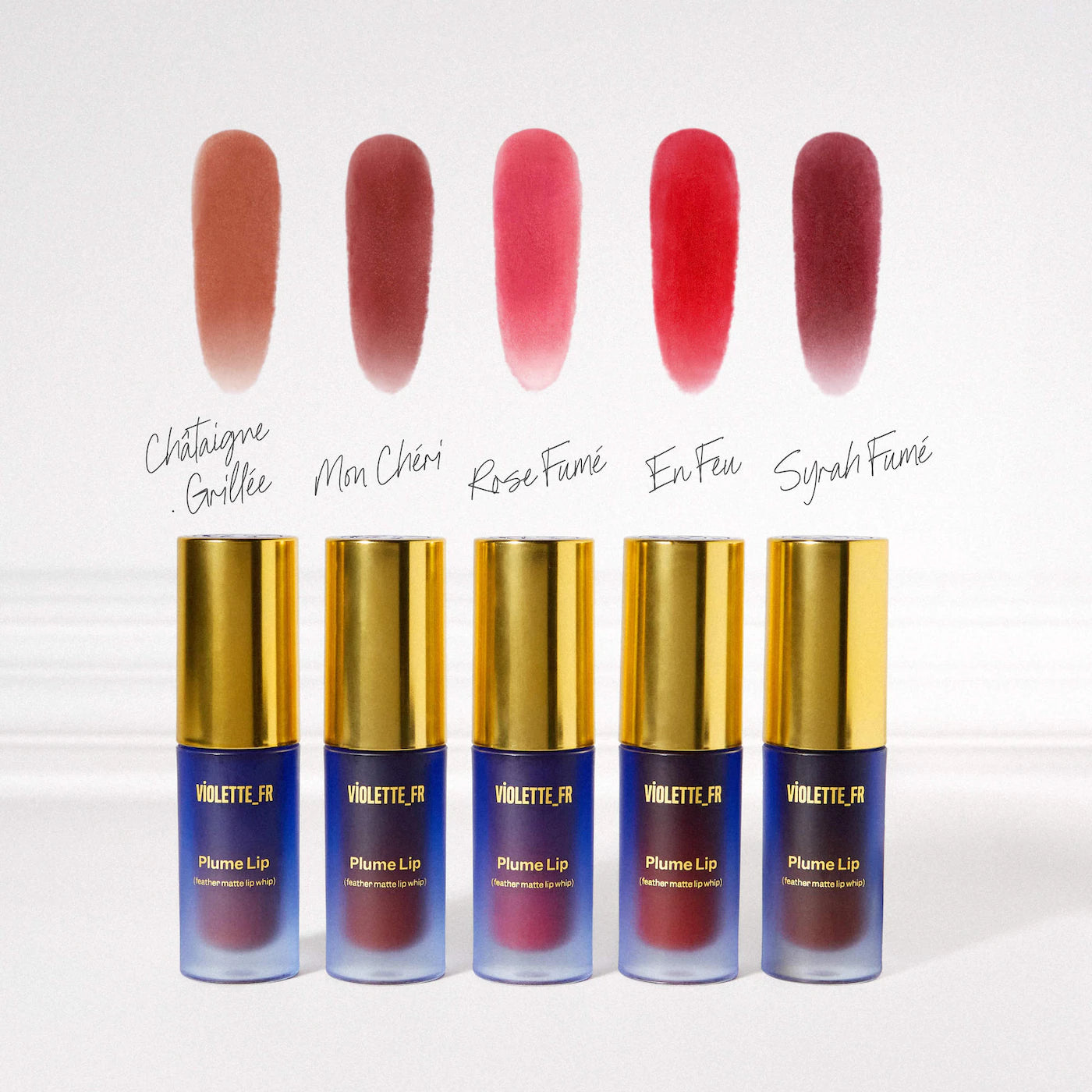 VIOLETTE_FR PLUME LIP Moisturizing Feather Matte Lip Whip *PRE ORDER*