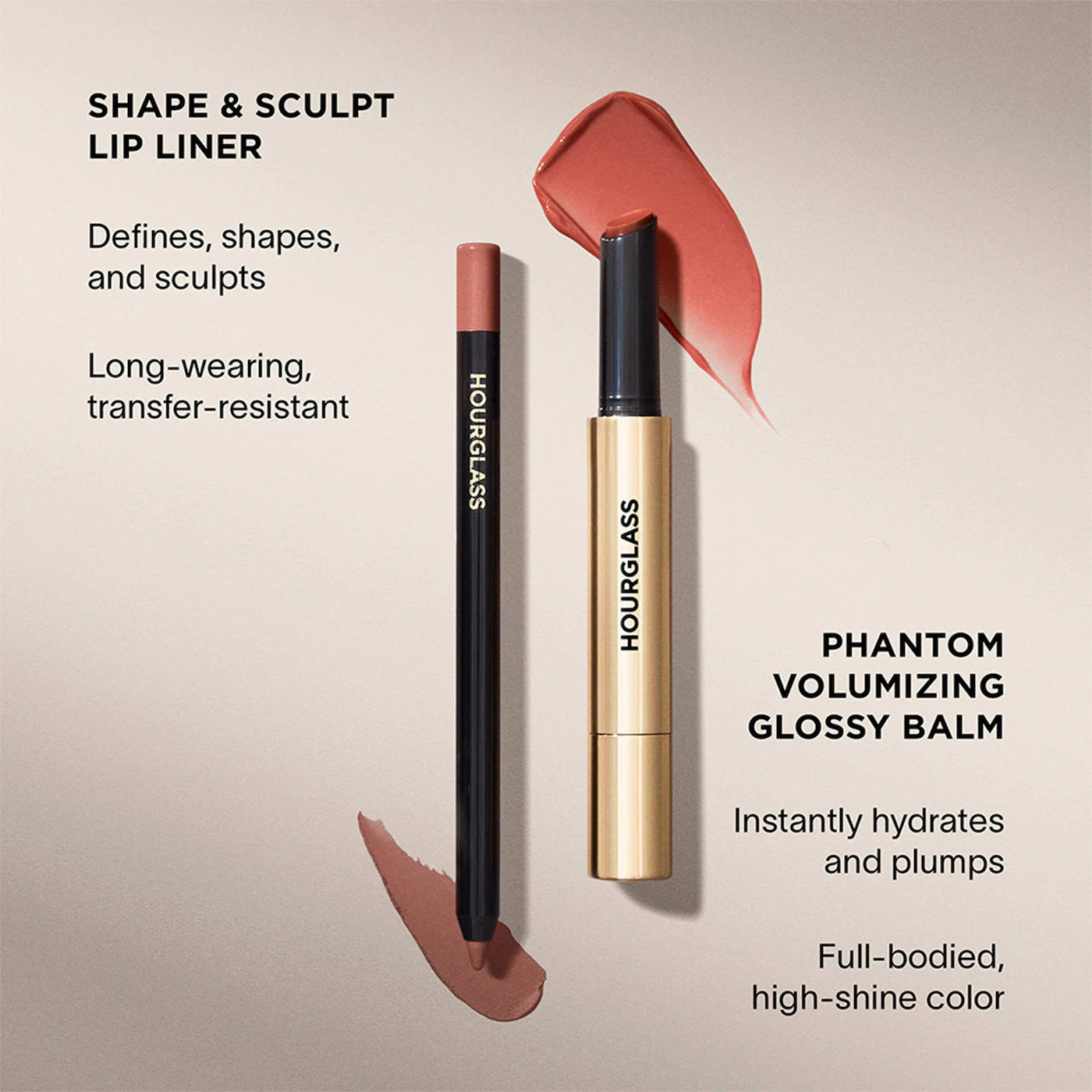 HOURGLASS Hourglass Sculpt & Gloss Lip Set *PRE ORDER*