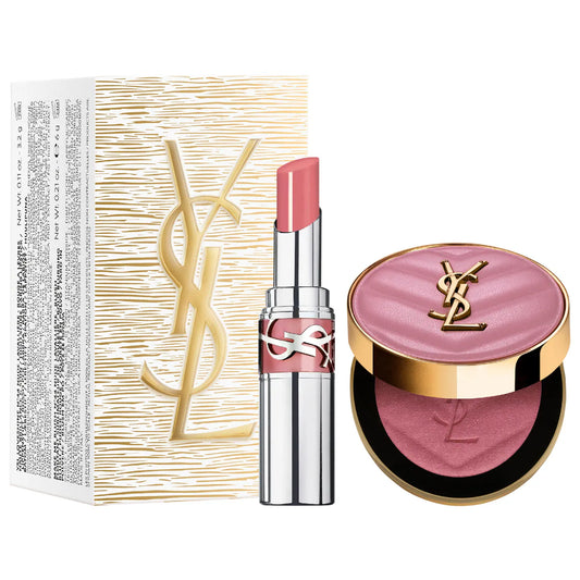 YSL YSL Iconic Pink Make Me Blush & Loveshine Lip Oil Stick Set *PRE ORDER*