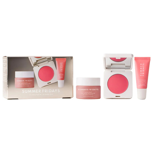 SUMMER FRIDAYS The Dewy Pink Set with mini Lip Butter Balm in Pink Sugar *PRE ORDER*