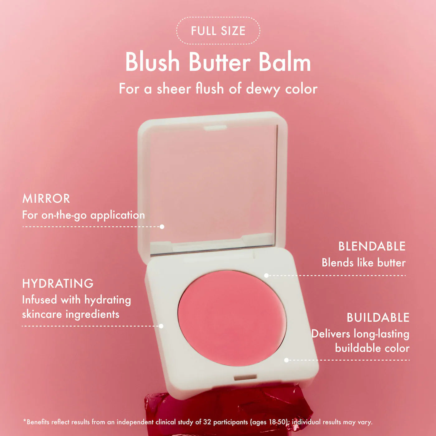 SUMMER FRIDAYS The Dewy Pink Set with mini Lip Butter Balm in Pink Sugar *PRE ORDER*
