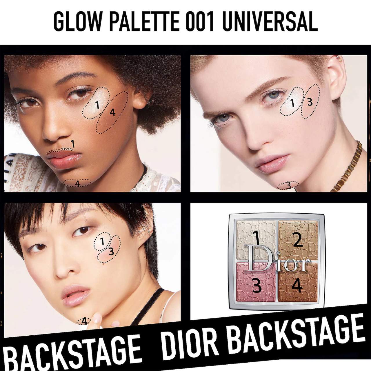 DIOR BACKSTAGE Glow Face Palette