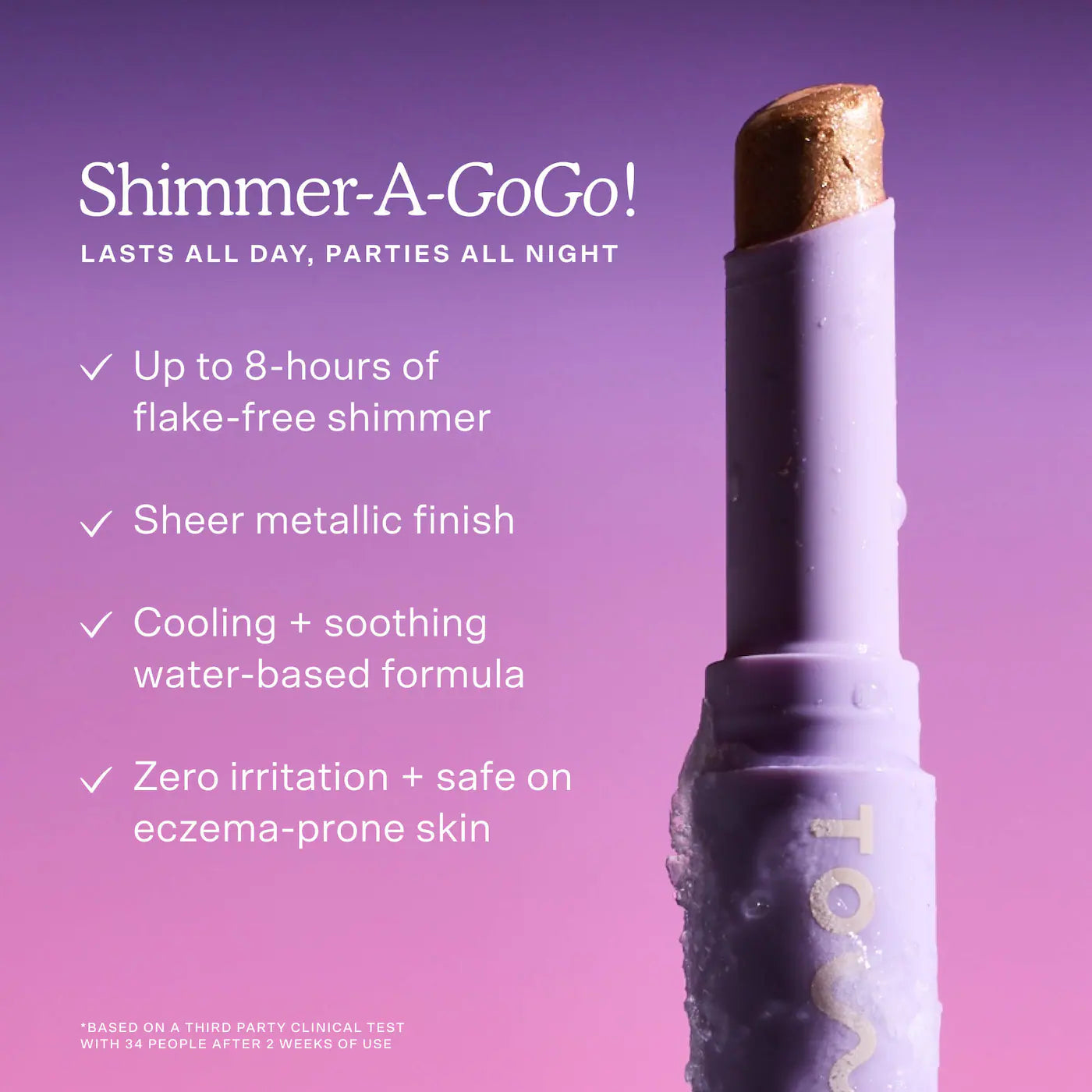 TOWER 28 GoGo Cooling Shimmer 8H Eyeshadow Stick