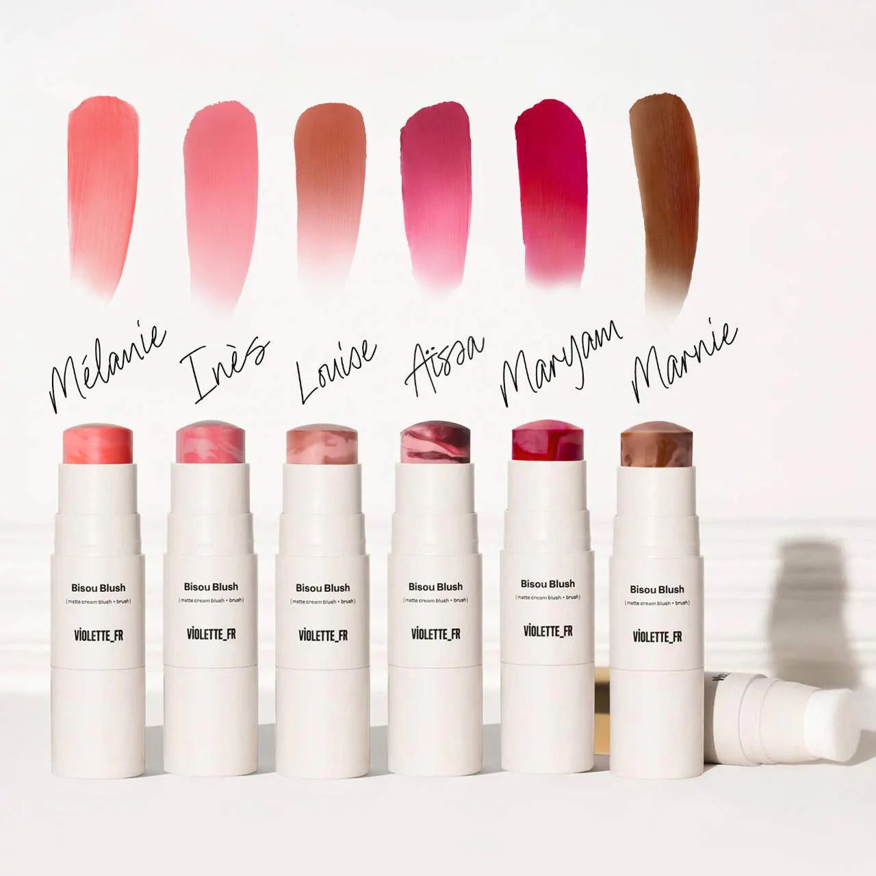 VIOLETTE_FR BISOU BLUSH Marbled Cream Blush Stick *PRE ORDER*