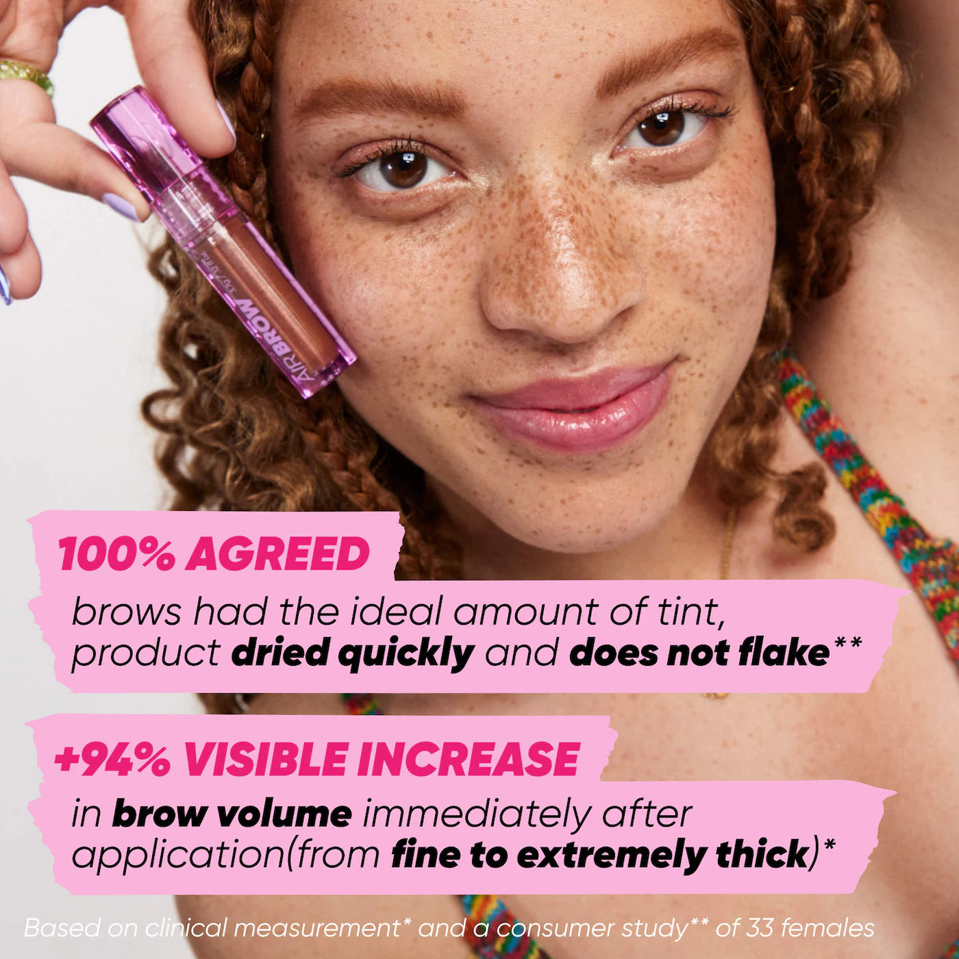 KOSAS Air Brow Tinted Clean Volumizing Eyebrow Gel *PRE ORDER*