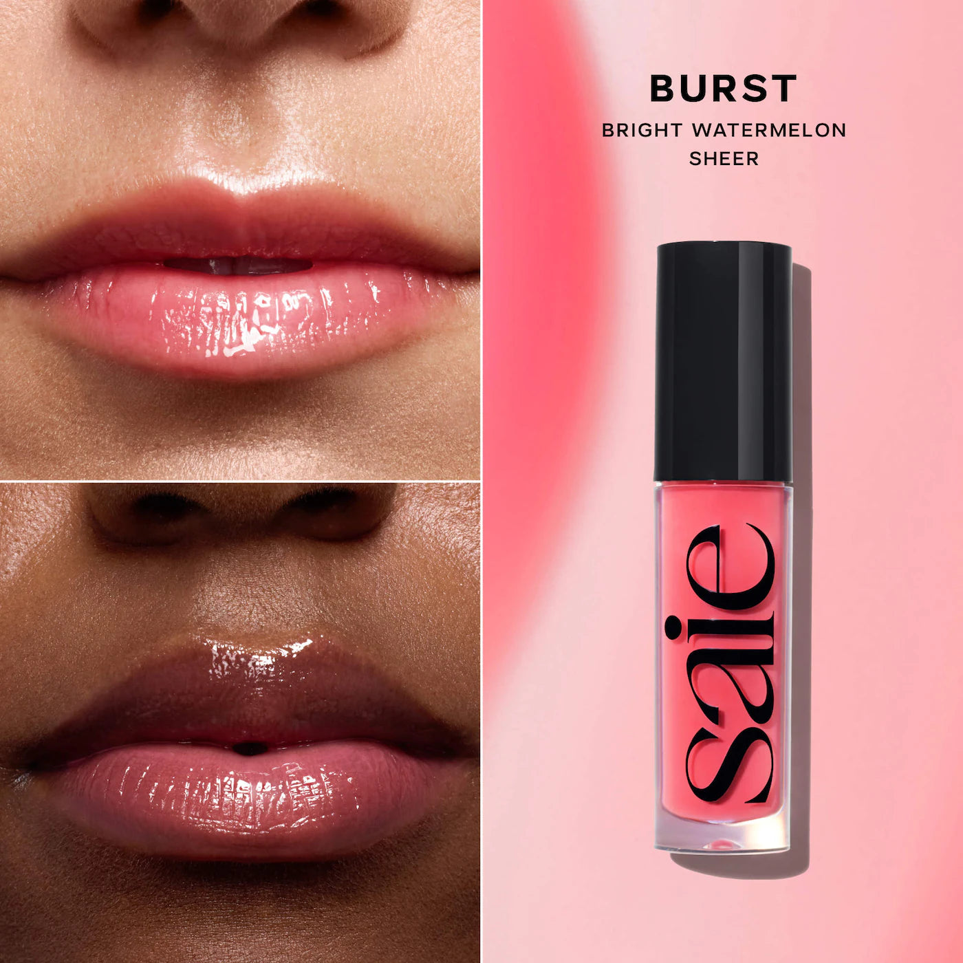 SAIE Glossybounce™ High-Shine Hydrating Lip Gloss Oil