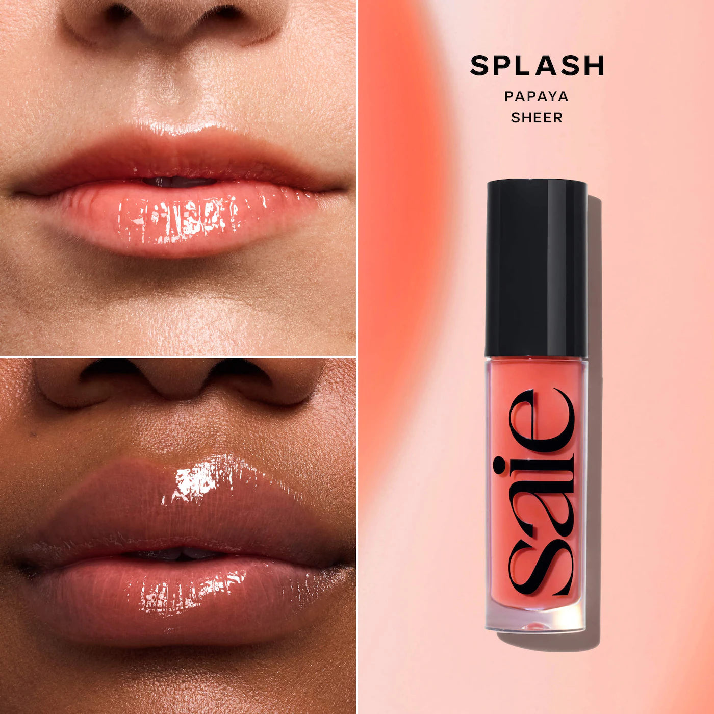 SAIE Glossybounce™ High-Shine Hydrating Lip Gloss Oil