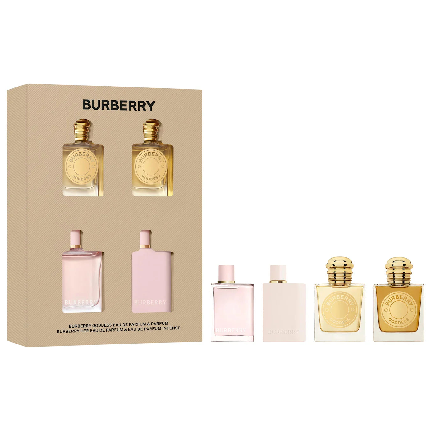BURBERRY Mini Goddess & Her Perfume Sampler Set *PRE ORDER*