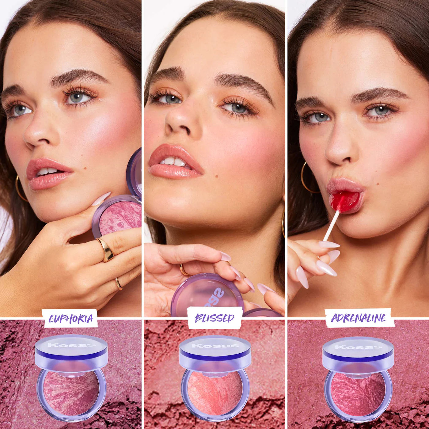 KOSAS Blush is Life Baked Talc-Free Dimensional + Brightening Blush *PRE ORDER*