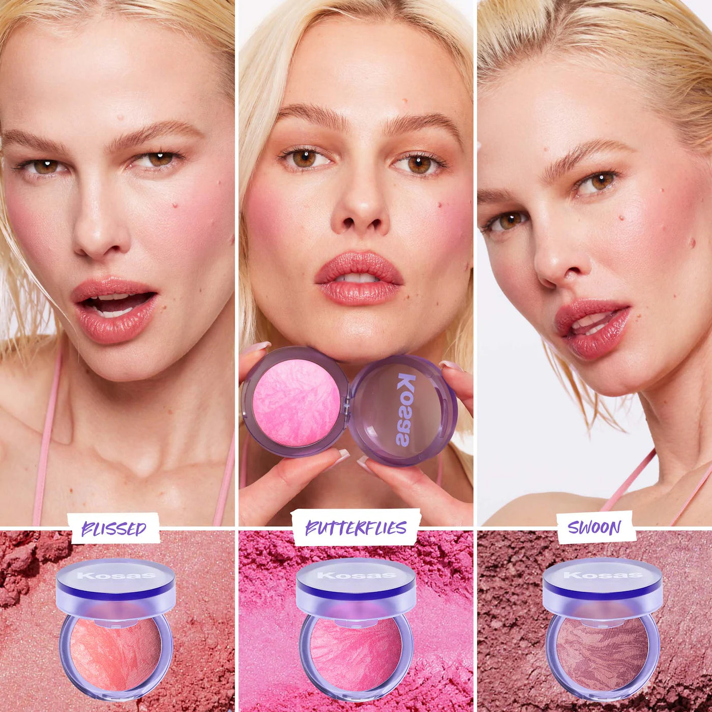 KOSAS Blush is Life Baked Talc-Free Dimensional + Brightening Blush *PRE ORDER*