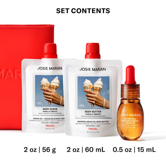 JOSIE MARAN The Babies 3-Piece Hydration Travel Trio *PRE ORDER*