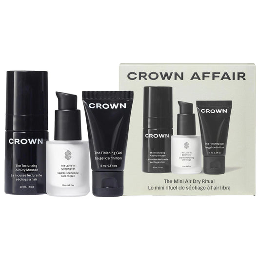 CROWN AFFAIR The Mini Air Dry Hair Set *PRE ORDER*