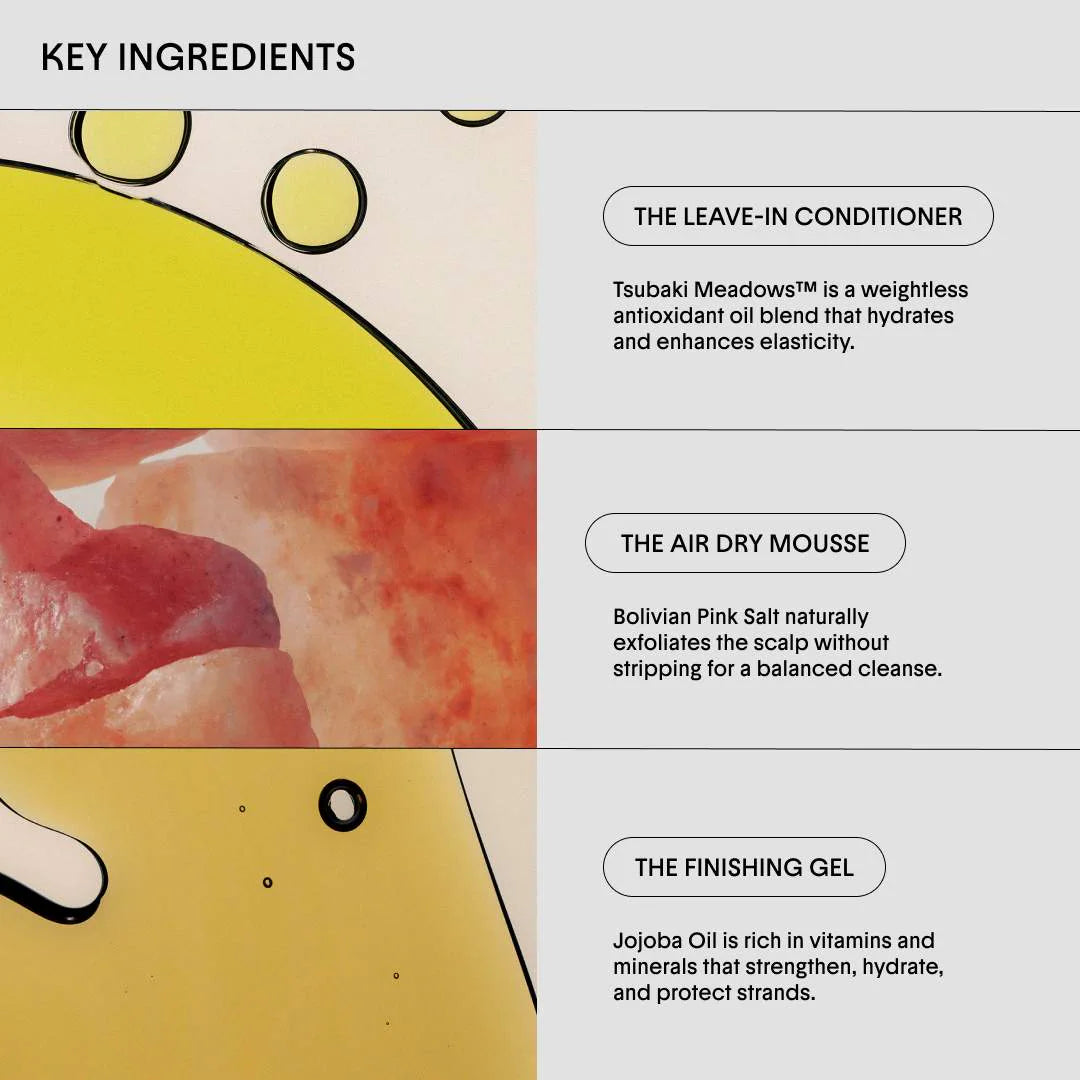 CROWN AFFAIR The Mini Air Dry Hair Set *PRE ORDER*