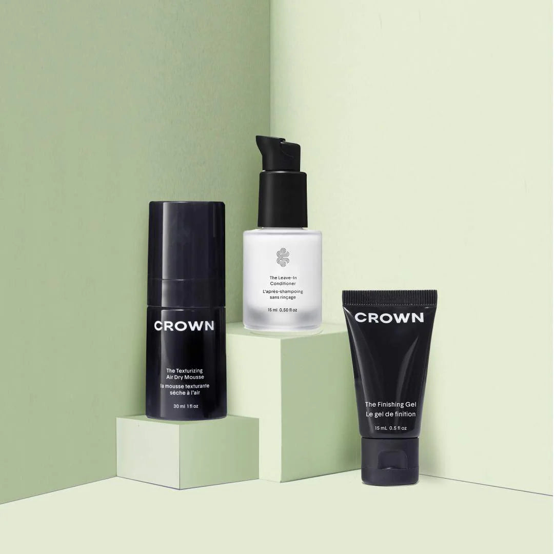 CROWN AFFAIR The Mini Air Dry Hair Set *PRE ORDER*