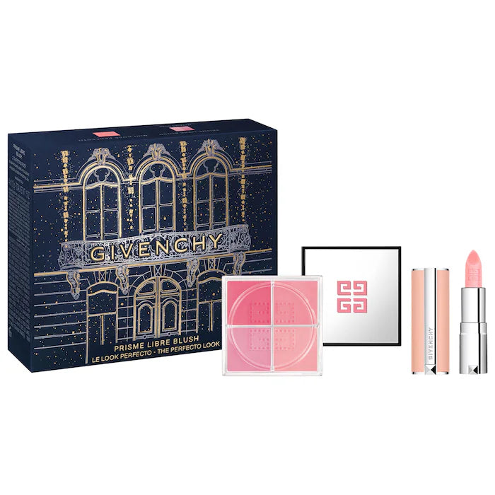 GIVENCHY The Prisme Libre Blush & Perfecto Mini Lip Balm Set