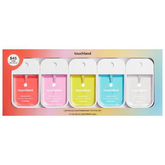 TOUCHLAND Limited Edition Power Mist Top Five Value Set